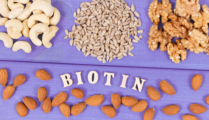 frutos secos que son fuente de biotina